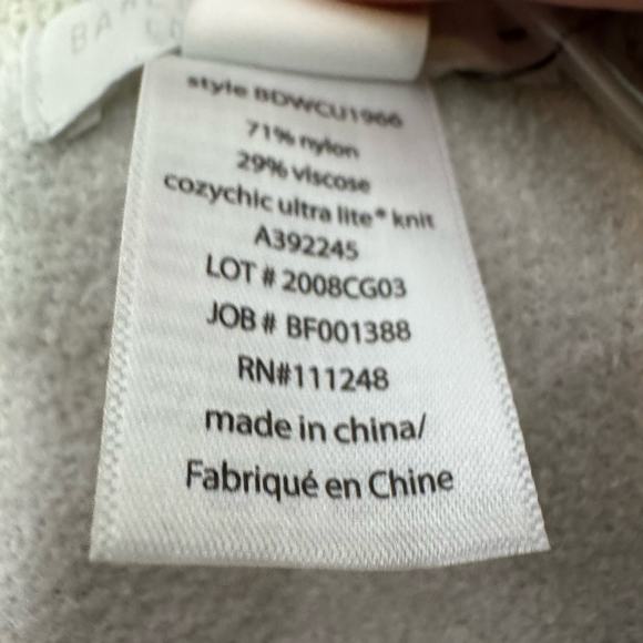 Barefoot Dreams CozyChic Ultra Lite Ocean‎ Breeze Poncho Stripe OS Plus Soft - Picture 7 of 7